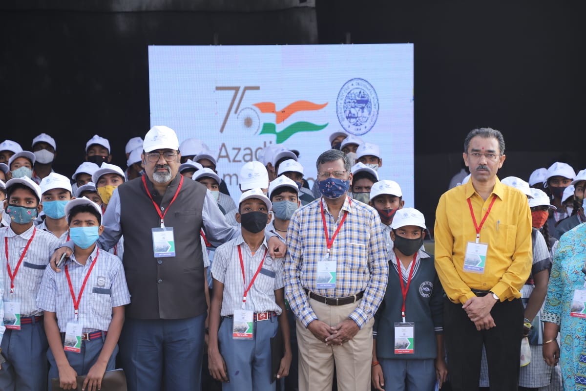 Students Visit at Port of Kandla